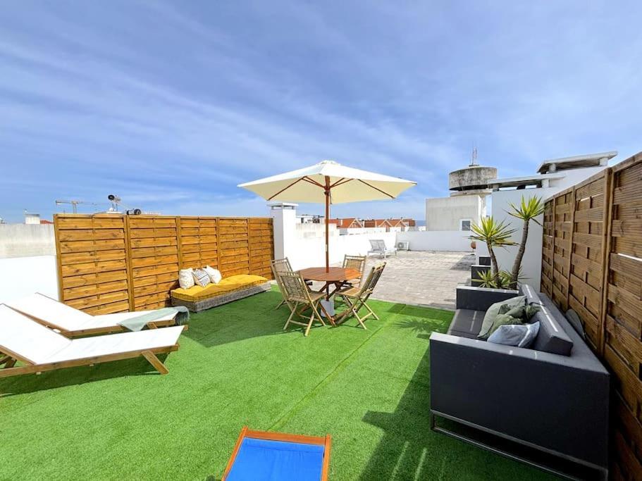 Nazare Boutique W Sea View And Private Rooftop Terace Exterior foto