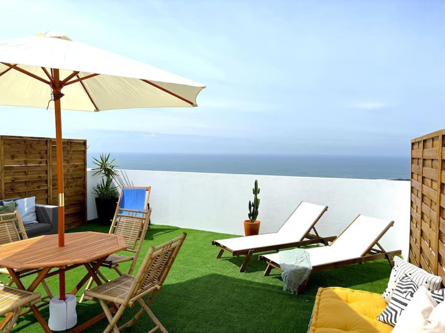 Nazare Boutique W Sea View And Private Rooftop Terace Exterior foto